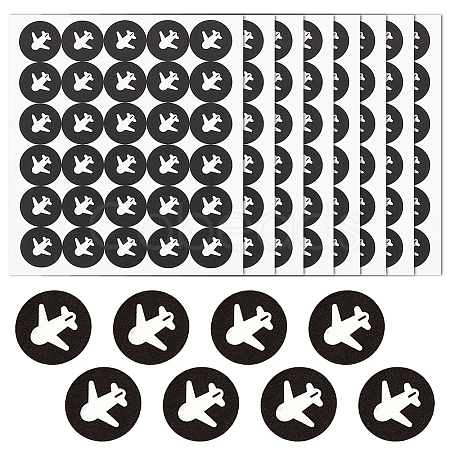 Round Dot PVC Decorative Stickers DIY-WH0423-011-1