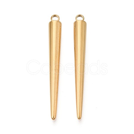 304 Stainless Steel Pendants STAS-T075-22E-G-1