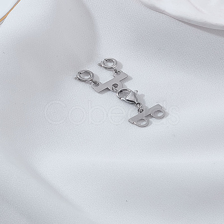 1Pc 304 Stainless Steel Lobster Claw Clasps STAS-LP0001-32P-1