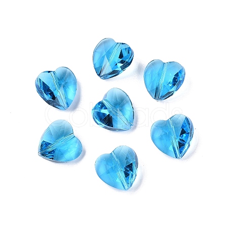 Transparent Glass Beads GLAA-Q066-14mm-A10-1