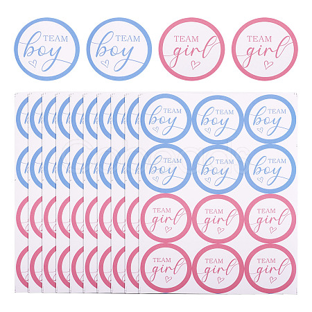 10 Sheets Paper Self Adhesive Stickers STIC-TA0002-07-1