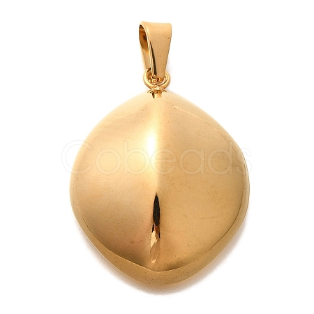 PVD Vacuum Plating 304 Stainless Steel Pendants STAS-U035-33G-01-1