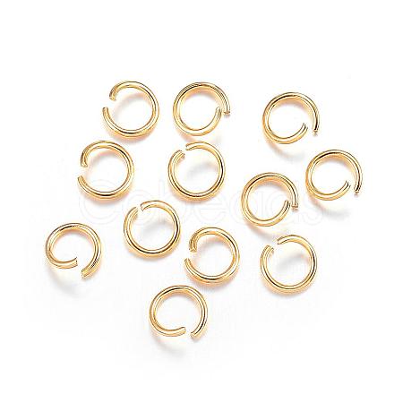 304 Stainless Steel Open Jump Rings STAS-F084-23G-1