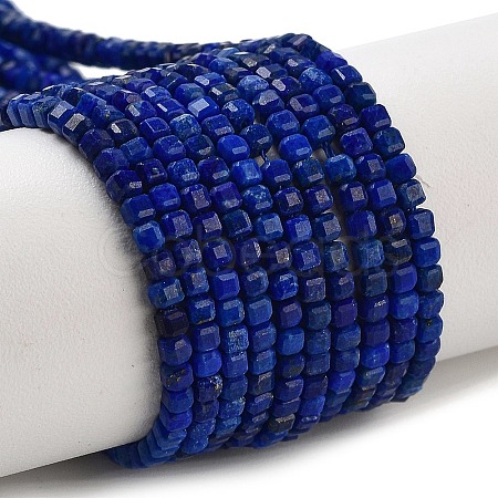 Natural Lapis Lazuli Dyed Beads Strands G-G140-C02-02-1