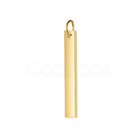 Ion Plating(IP) 304 Stainless Steel Pendants STAS-I311-14D-G-1