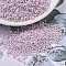 MIYUKI Delica Beads, Cylinder, Japanese Seed Beads, 11/0, (DB1504) Opaque Pale Rose AB, 1.3x1.6mm, Hole: 0.8mm, about 2000pcs/10g