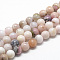 Natural Pink Opal Beads Strands, Grade AB, Round, 4~5mm, Hole: 1mm, about 100pcs/strand, 15.7 inch