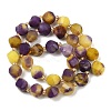 Dyed Natural Jade Beads Strands G-U023-A20-01H-3