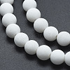 Natural Mashan Jade Beads Strands G-K245-01J-4mm-5