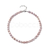 Natural Pearl Beaded Necklace for Women NJEW-JN04188-03-1