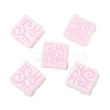Dyed & Heated Baking Paint Glass Beads LAMP-D004-03F-1