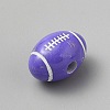 Opaque Acrylic European Beads SACR-CJC0001-34C-2