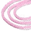 Baking Paint Imitation Jade Glass Bead Strands DGLA-A034-J4MM-A26-4