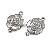 304 Stainless Steel Connector Charms STAS-L297-04P-2