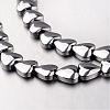 Electroplate Non-magnetic Synthetic Hematite Bead Strands G-F300-22B-01-1
