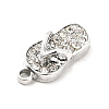 Alloy Rhinestone Pendants X-ALRI-C007-23P-4
