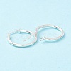 925 Sterling Silver Hoop Earrings STER-P047-13C-S-3