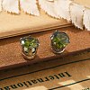 Cubic Zirconia Clip-on Earrings EJEW-L100-01P-08-1