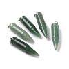 Natural & Synthetic Mixed Stone Pointed Pendants G-D850-M-5