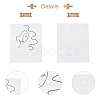 Cardboard Jewelry Display Cards CDIS-H002-01B-01-4