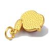 Rabbit Glass Charms GLAA-WH0030-09B-2