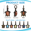 14Pcs 7 Colors Brass Pendants KK-PH0013-73-2