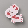 Christmas Acrylic Brooch Pin JEWB-WH0030-12F-1