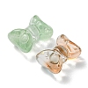 35Pcs Transparent Spray Painted Glass Beads GLAA-YW0001-64-3