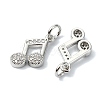 SHEGRACE Brass Clear Cubic Zirconia Charms XGRQ3P998-629P-2