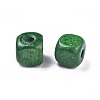 Dyed Natural Wood Beads WOOD-S617-7-LF-1