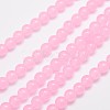 Natural & Dyed Malaysia Jade Bead Strands X-G-A146-6mm-A16-1