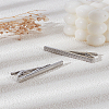 2Pcs 2 Styles Brass Tie Clips for Men AJEW-LP0010-97-1