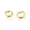 Brass Open Jump Rings X-KK-V007-004G-01-2