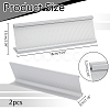 L-shaped Aluminum Alloy Name Brand Holders AJEW-WH0009-89-2