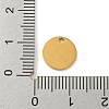 Ion Plating(IP) 304 Stainless Steel Pendants FIND-M017-02G-Z-3