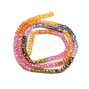 Transparent Gradient Color Cubic Zirconia Strand ZIRC-NH0002-01K-2