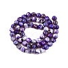 Natural Crackle Agate Beads Strands G-T119-01A-05-3