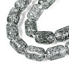 Transparent Crackle Glass Beads Strands GLAA-NH0001-04-A11-4