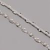 Handmad Iron Mesh Chains AJEW-WH0258-103-1