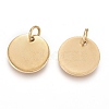 Ion Plating(IP) 304 Stainless Steel Charms EJEW-L238-03D-G-2