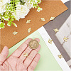 10Pcs Brass Pendants KK-BBC0024-98-3