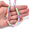 Handmade Polymer Clay Bead Strands CLAY-ZX006-01M-6
