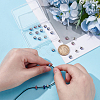 24Pcs 4 Colors 304 Stainless Steel Polymer Clay Rhinestone Beads STAS-UN0063-79-2