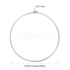 316 Surgical Stainless Steel Wine Glass Charms Rings STAS-L214-01B-1