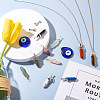 DIY Pendant Necklace Making Kits DIY-TA0001-39-37