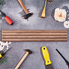 Round Walnut Wooden Sticks WOOD-WH0034-27B-5