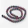 Electroplate Non-magnetic Synthetic Hematite Bead Strands G-F300-31A-02-2
