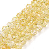Transparent Glass Beads Strands GLAA-T023-6mm-A17-1