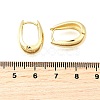 U-Shaped Brass Hoop Earrings EJEW-Z121-04G-5