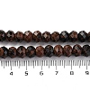 Natural Mahogany Obsidian Beads Strands G-K380-A15-01-5